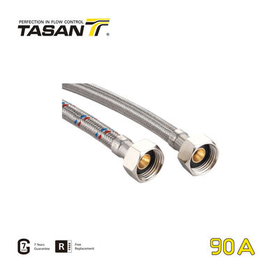 16Bar 232Psi Tuyau flexible tressé en acier inoxydable Tuyau flexible en acier 90A