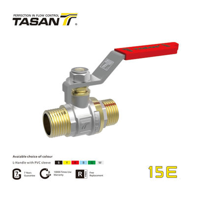 Alimentation manuelle Vanne à boisseau sphérique en laiton forgé 11/4 pouces PN25/360psi 15E