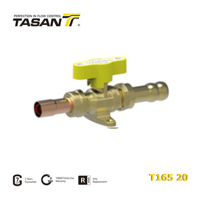 TASAN 1/2 "X14mm / 16mm tuyau vanne à boisseau sphérique vanne à gaz manuelle T165 20